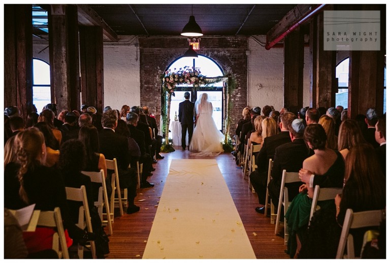 Liberty Warehouse Wedding, Brooklyn, New York Katie